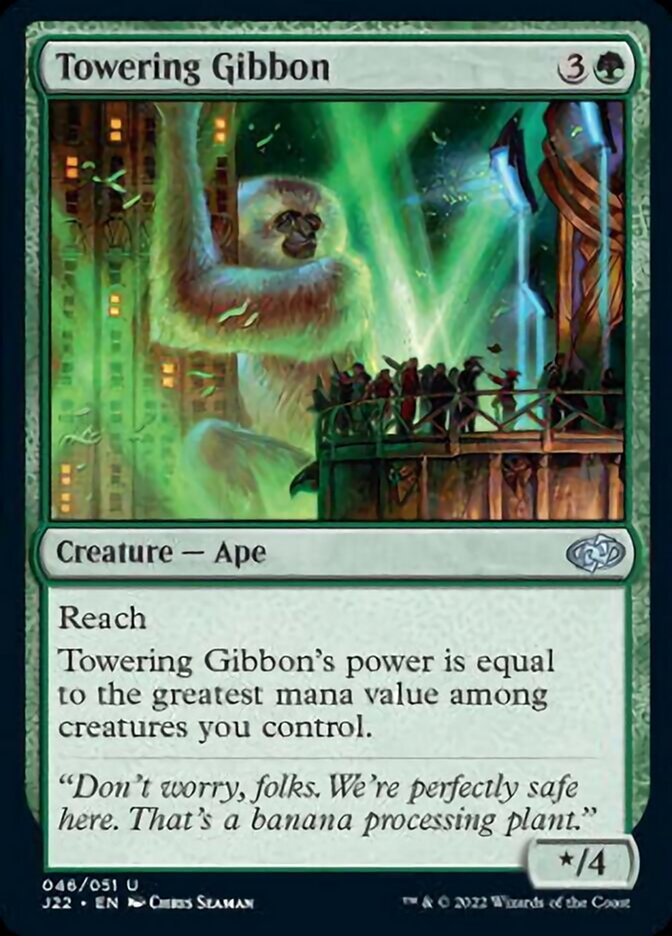 Towering Gibbon [Jumpstart 2022] | Boutique FDB TCG