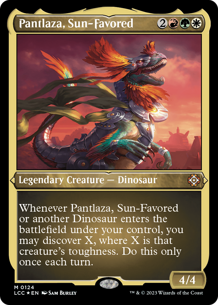 Pantlaza, Sun-Favored (Display Commander) [The Lost Caverns of Ixalan Commander] | Boutique FDB TCG