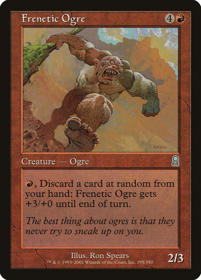 Frenetic Ogre [Odyssey] | Boutique FDB TCG