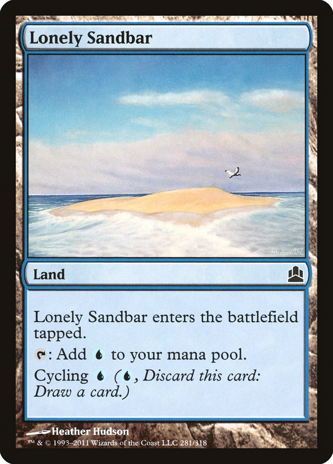 Lonely Sandbar [Commander 2011] | Boutique FDB TCG