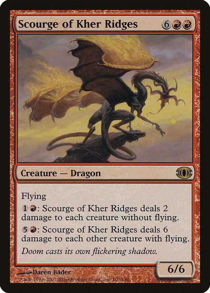 Scourge of Kher Ridges [Future Sight] | Boutique FDB TCG