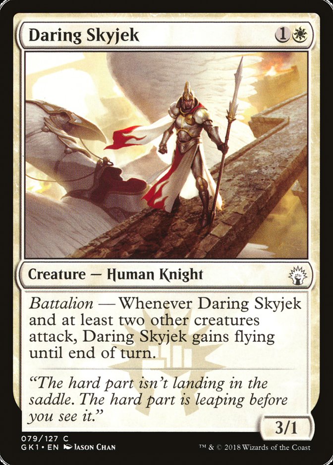 Daring Skyjek [Guilds of Ravnica Guild Kit] | Boutique FDB TCG