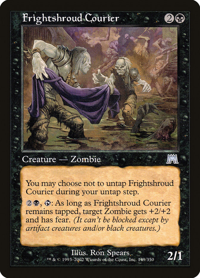 Frightshroud Courier [Onslaught] | Boutique FDB TCG