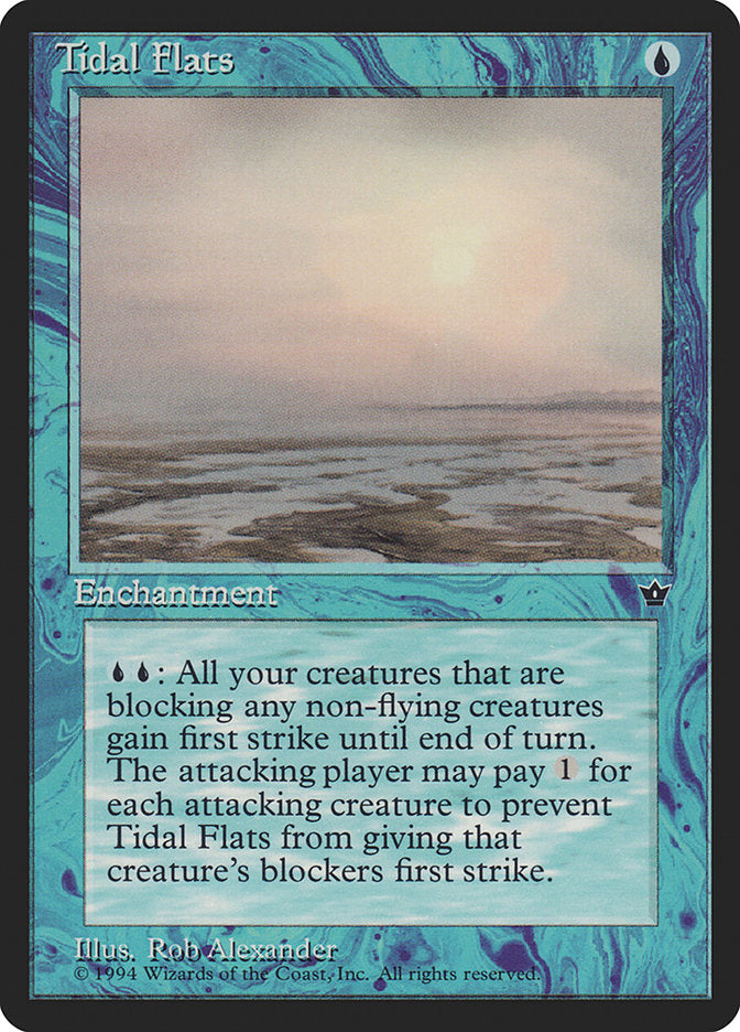 Tidal Flats (Sun Behind Fog) [Fallen Empires] | Boutique FDB TCG