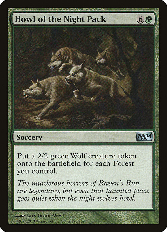 Howl of the Night Pack [Magic 2014] | Boutique FDB TCG