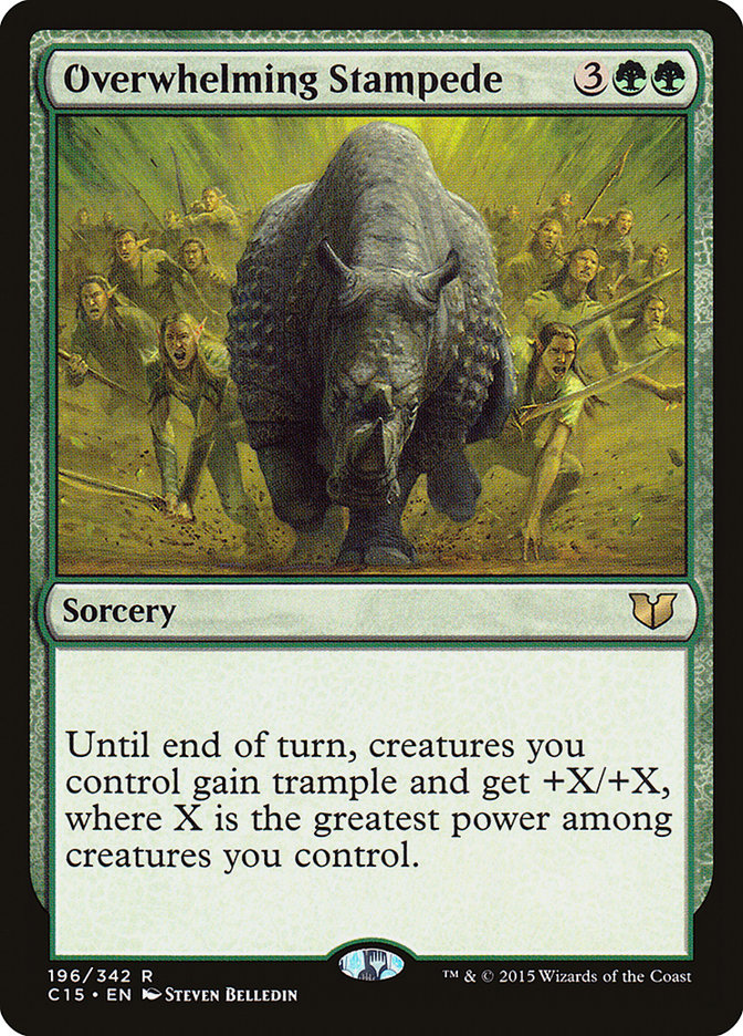 Overwhelming Stampede [Commander 2015] | Boutique FDB TCG