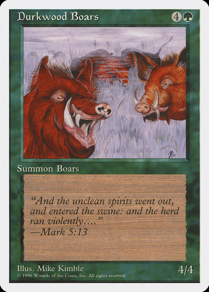 Durkwood Boars [Introductory Two-Player Set] | Boutique FDB TCG