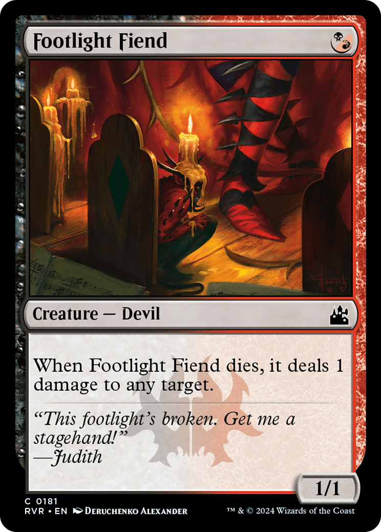 Footlight Fiend [Ravnica Remastered] | Boutique FDB TCG
