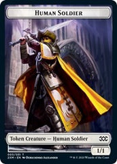 Human Soldier // Servo Double-Sided Token [Double Masters Tokens] | Boutique FDB TCG