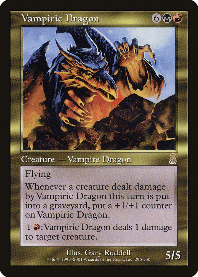 Vampiric Dragon [Odyssey] | Boutique FDB TCG