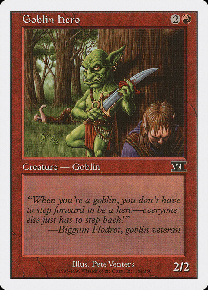 Goblin Hero [Classic Sixth Edition] | Boutique FDB TCG