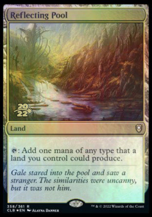 Reflecting Pool [Commander Legends: Battle for Baldur's Gate Prerelease Promos] | Boutique FDB TCG