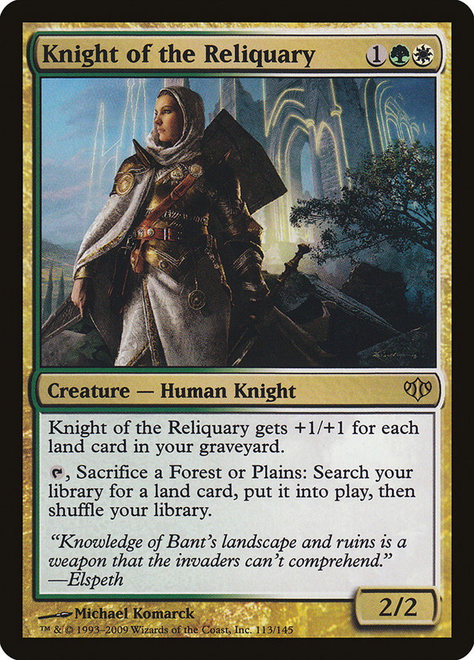 Knight of the Reliquary [Conflux] | Boutique FDB TCG