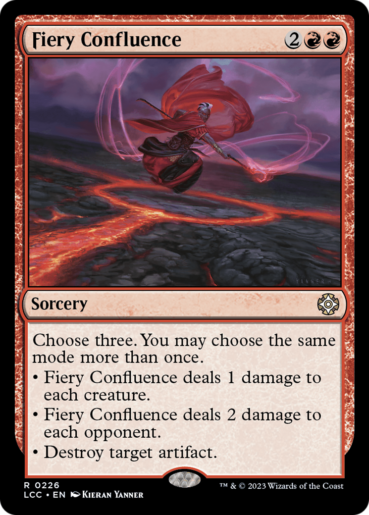 Fiery Confluence [The Lost Caverns of Ixalan Commander] | Boutique FDB TCG