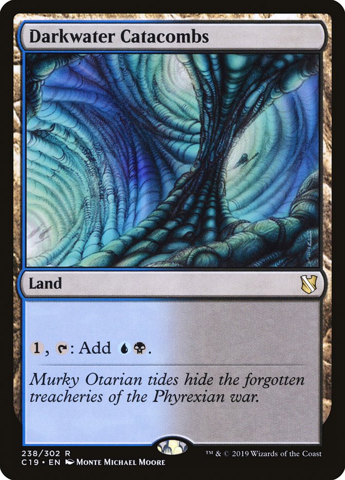 Darkwater Catacombs [Commander 2019] | Boutique FDB TCG