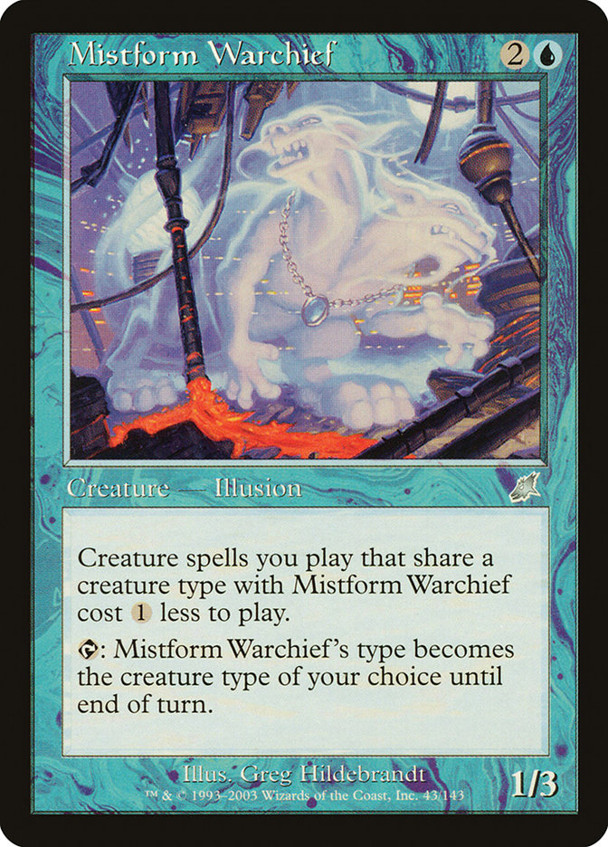 Mistform Warchief [Scourge] | Boutique FDB TCG