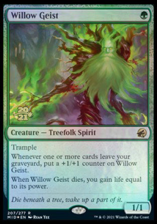 Willow Geist [Innistrad: Midnight Hunt Prerelease Promos] | Boutique FDB TCG