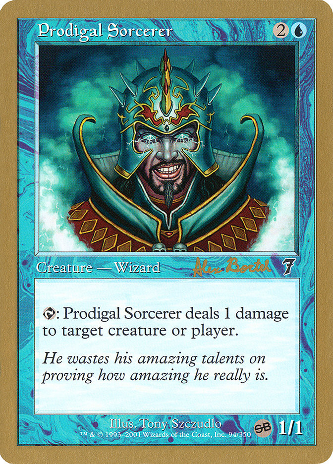 Prodigal Sorcerer (Alex Borteh) (SB) [World Championship Decks 2001] | Boutique FDB TCG