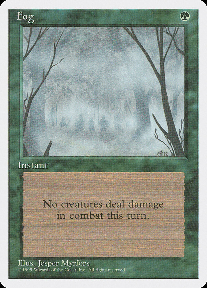 Fog [Fourth Edition] | Boutique FDB TCG