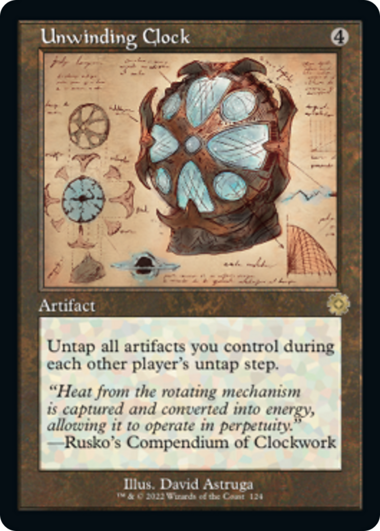 Unwinding Clock (Retro Schematic) [The Brothers' War Retro Artifacts] | Boutique FDB TCG