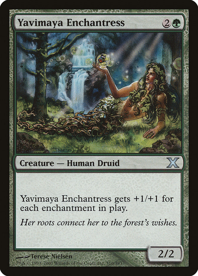 Yavimaya Enchantress [Tenth Edition] | Boutique FDB TCG