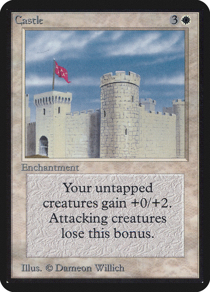 Castle [Alpha Edition] | Boutique FDB TCG