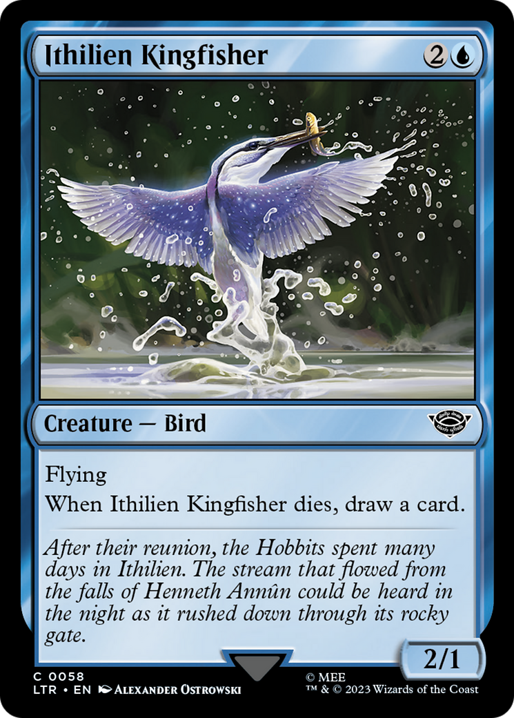 Ithilien Kingfisher [The Lord of the Rings: Tales of Middle-Earth] | Boutique FDB TCG
