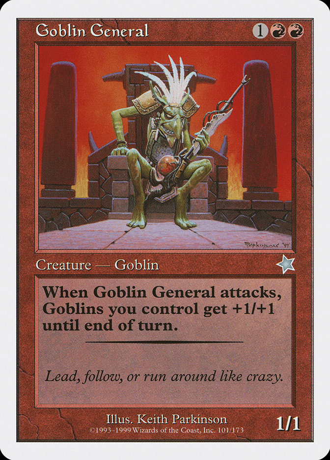 Goblin General [Starter 1999] | Boutique FDB TCG