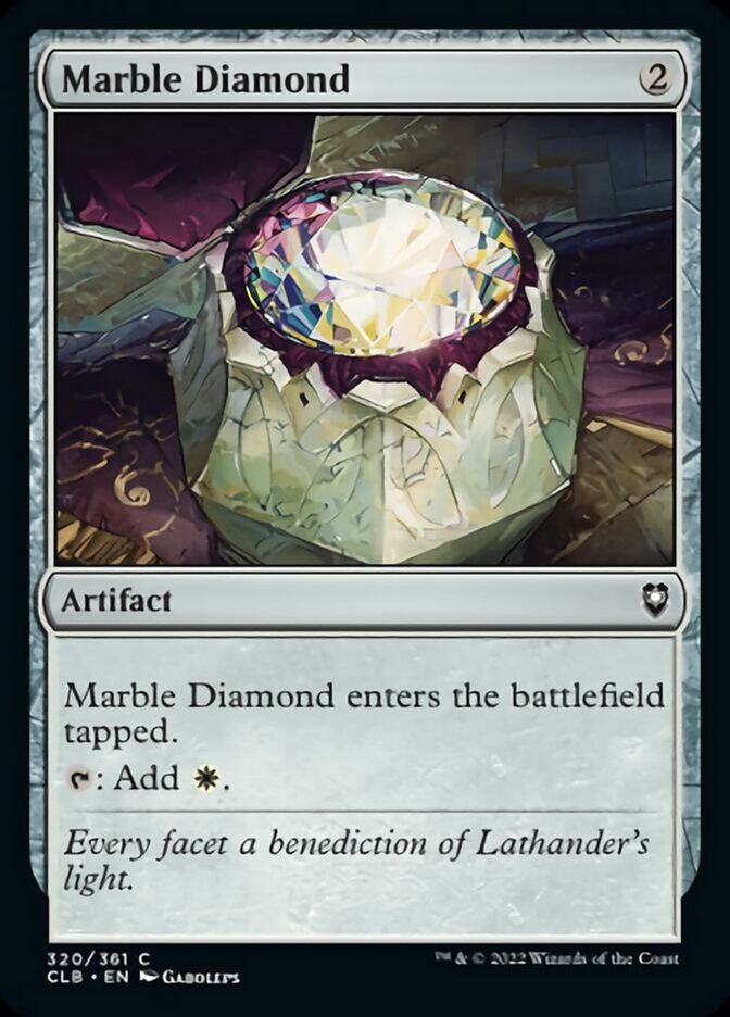 Marble Diamond [Commander Legends: Battle for Baldur's Gate] | Boutique FDB TCG