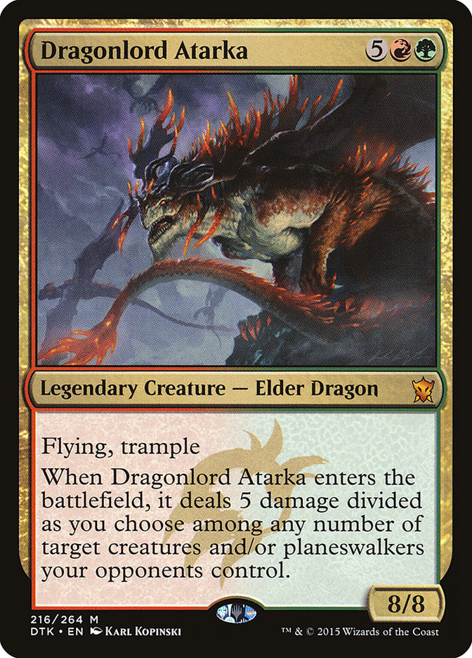 Dragonlord Atarka [Dragons of Tarkir] | Boutique FDB TCG