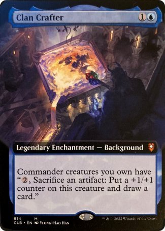 Clan Crafter (Extended Art) [Commander Legends: Battle for Baldur's Gate] | Boutique FDB TCG