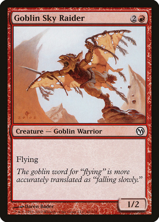 Goblin Sky Raider [Duels of the Planeswalkers] | Boutique FDB TCG