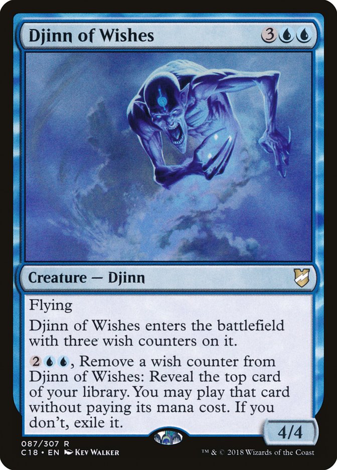 Djinn of Wishes [Commander 2018] | Boutique FDB TCG