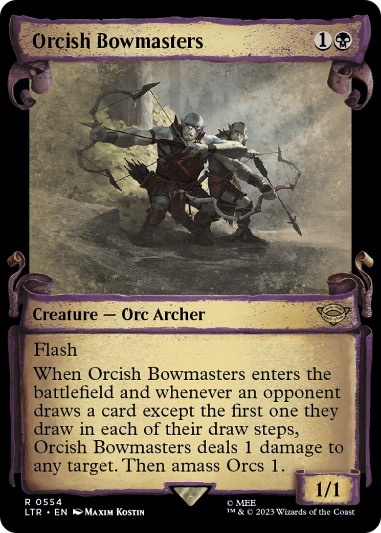 Orcish Bowmasters [The Lord of the Rings: Tales of Middle-Earth Showcase Scrolls] | Boutique FDB TCG