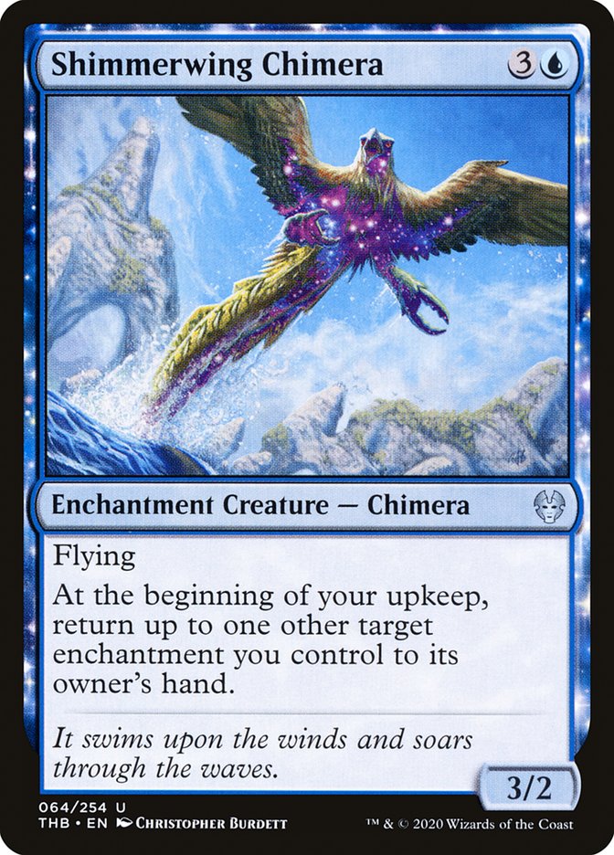 Shimmerwing Chimera [Theros Beyond Death] | Boutique FDB TCG