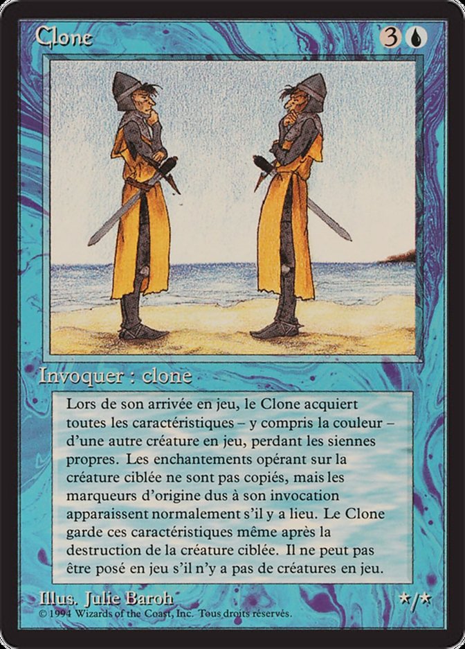 Clone [Foreign Black Border] | Boutique FDB TCG