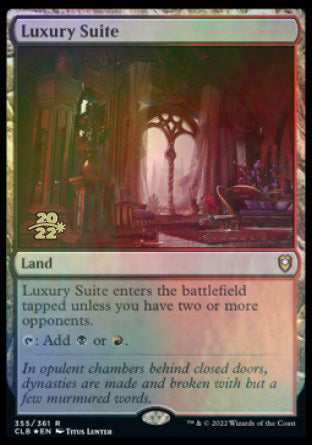 Luxury Suite [Commander Legends: Battle for Baldur's Gate Prerelease Promos] | Boutique FDB TCG
