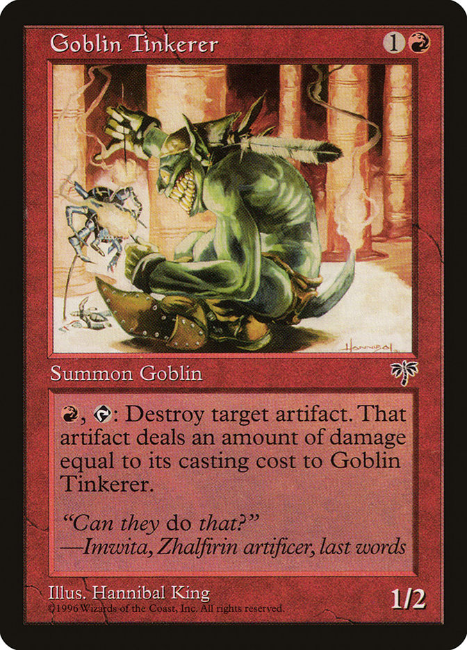 Goblin Tinkerer [Mirage] | Boutique FDB TCG
