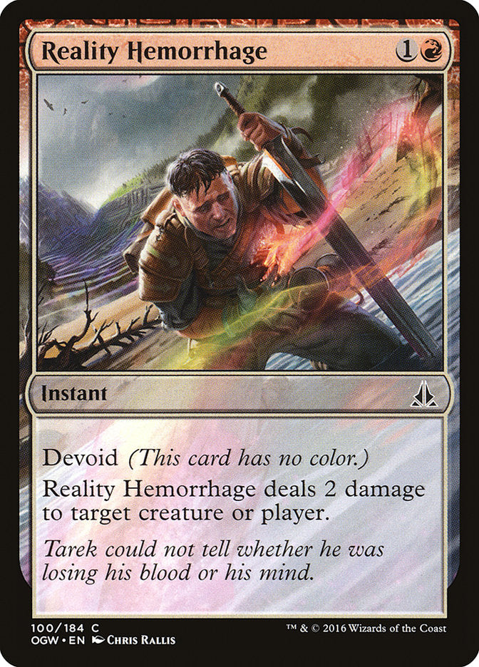 Reality Hemorrhage [Oath of the Gatewatch] | Boutique FDB TCG