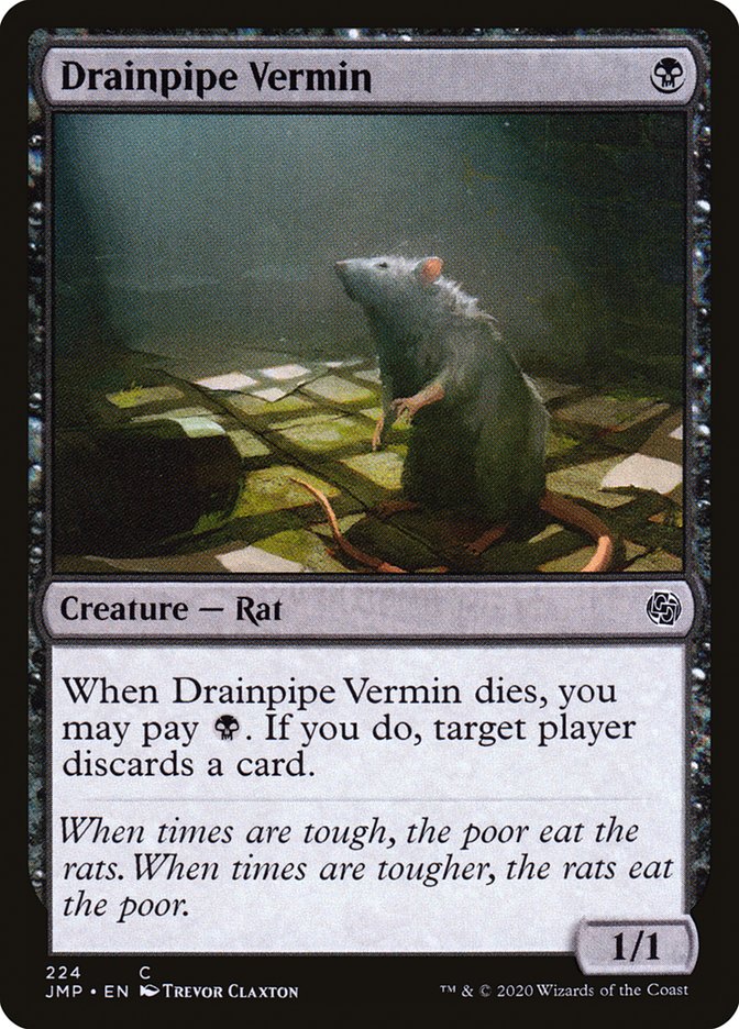 Drainpipe Vermin [Jumpstart] | Boutique FDB TCG