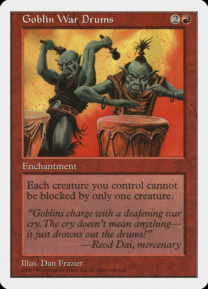 Goblin War Drums [Fifth Edition] | Boutique FDB TCG