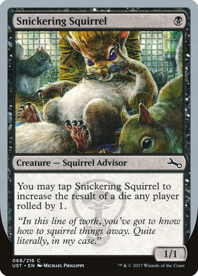 Snickering Squirrel [Unstable] | Boutique FDB TCG