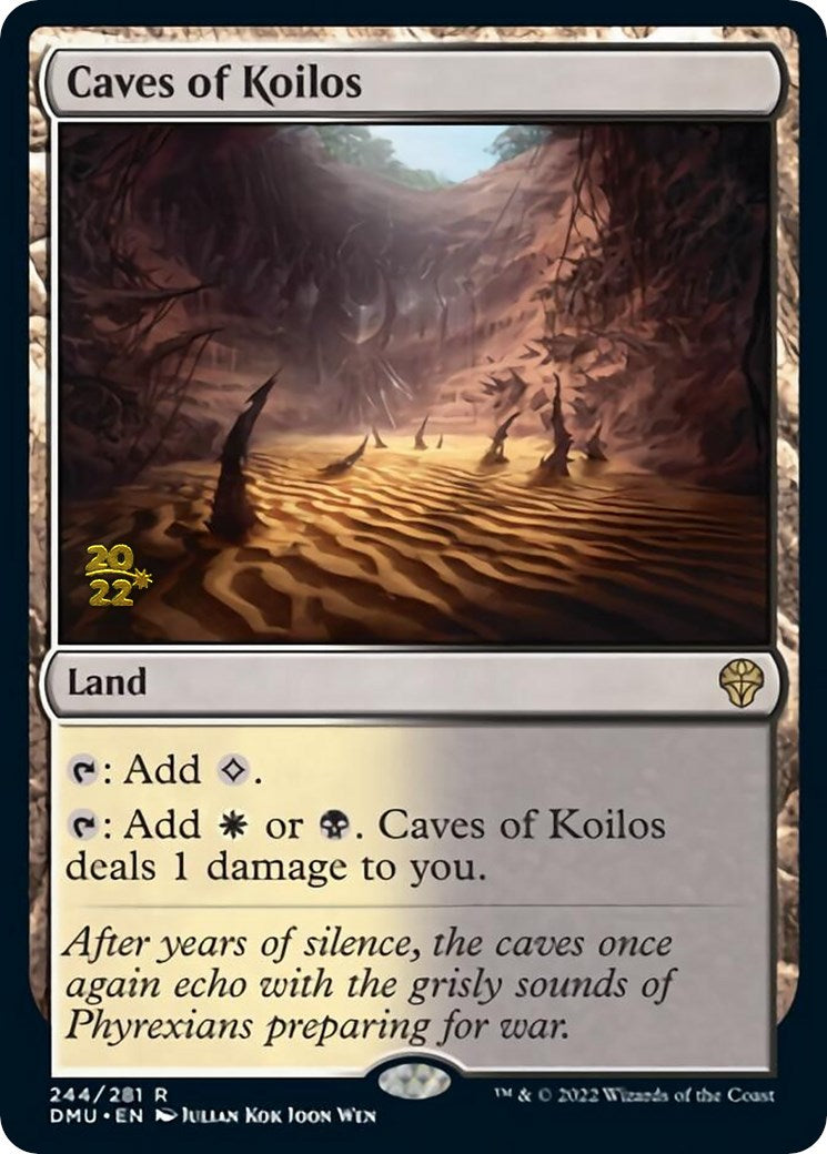 Caves of Koilos [Dominaria United Prerelease Promos] | Boutique FDB TCG