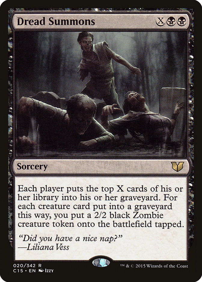 Dread Summons [Commander 2015] | Boutique FDB TCG