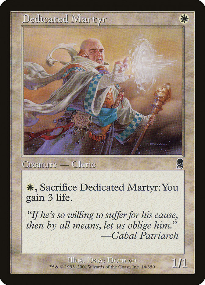 Dedicated Martyr [Odyssey] | Boutique FDB TCG