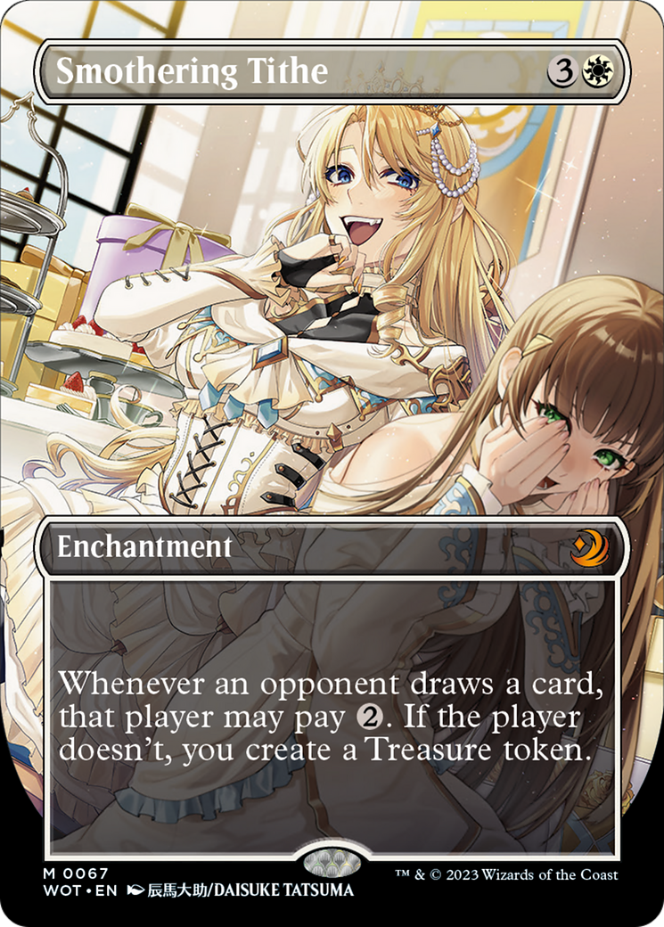 Smothering Tithe (Anime Borderless) [Wilds of Eldraine: Enchanting Tales] | Boutique FDB TCG