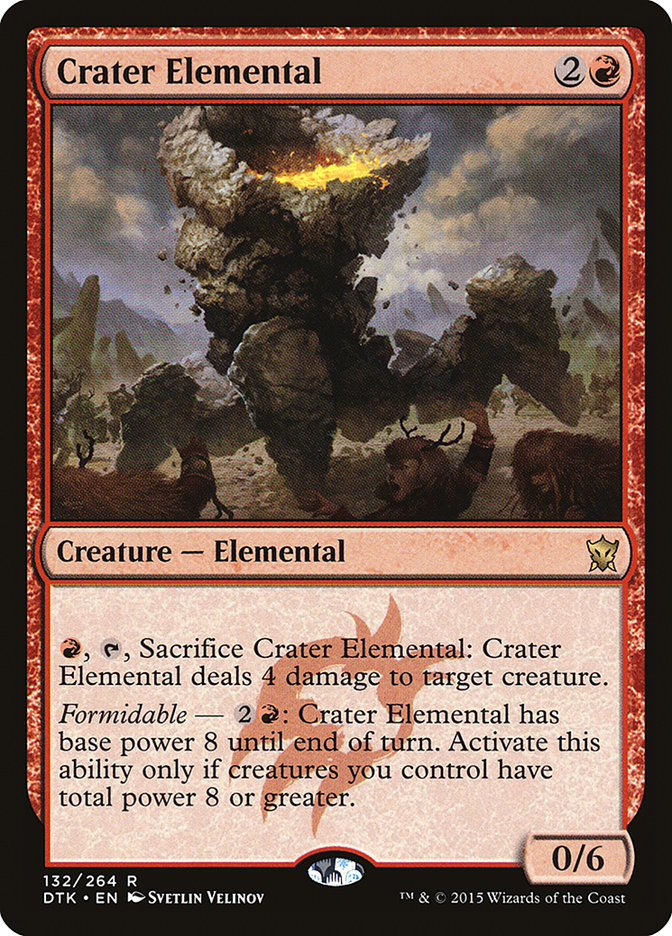 Crater Elemental [Dragons of Tarkir] | Boutique FDB TCG