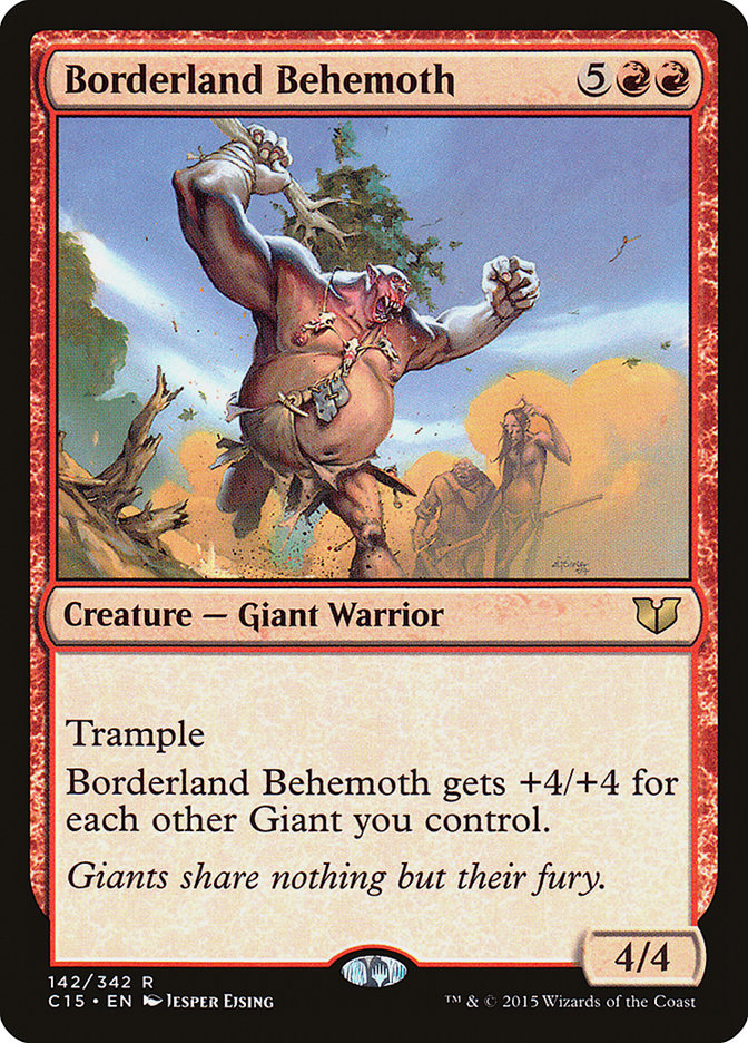 Borderland Behemoth [Commander 2015] | Boutique FDB TCG