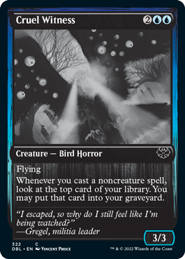 Cruel Witness [Innistrad: Double Feature] | Boutique FDB TCG