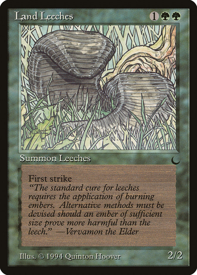 Land Leeches [The Dark] | Boutique FDB TCG